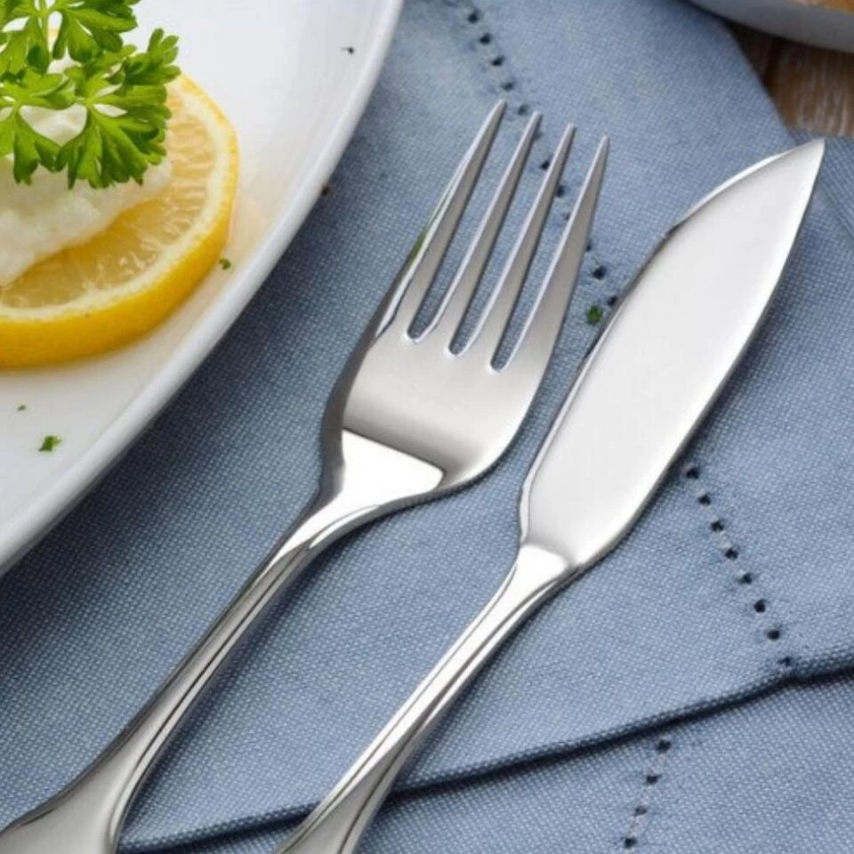 Orange85 RVS Vismes 6 Stuks 20.5 Cm Viscouvert 5 Orange85 RVS Vismes 6 Stuks 20.5 Cm Viscouvert - Afbeelding 3