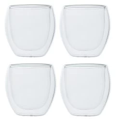 Cosy&Trendy Isolate Dubbelwandig Koffieglas - 22 Cl - Set-2 -Het originele servies. 1000053302 0101