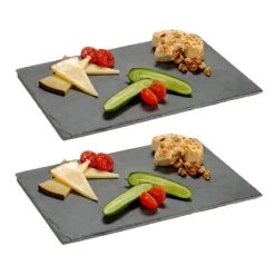 Art R Serveerplank - Grijs - Leisteen - 20 X 30 Cm 5 Art R Serveerplank - Grijs - Leisteen - 20 X 30 Cm -Het originele servies. 1000054697 0101