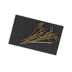 Cosy & Trendy Serveerplank - Grijs - Leisteen - Met Prikkers - 18 Cm