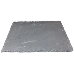 Merkloos 1x Leisteen Serveerplanken/onderzetters 30 X 30 Cm