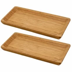 Merkloos Serveerplank - Bruin - Rechthoek - Bamboe - 25 X 13 Cm 5 Merkloos Serveerplank - Bruin - Rechthoek - Bamboe - 25 X 13 Cm -Het originele servies. 1000054723 0101