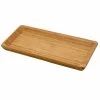 Merkloos Serveerplank - Bruin - Rechthoek - Bamboe - 25 X 13 Cm -Het originele servies. 1000054723