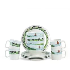Wiebe Van Der Zee Set 12 Delig Servies 4 Persoons Beste Stuurlui 6 Wiebe Van Der Zee Set 12 Delig Servies 4 Persoons Beste Stuurlui -Het originele servies. 1000058223 0101