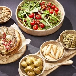 Mica Decorations Tomar Schaal - H6 X Ø26 Cm - Mangohout - Lichtbruin -Het originele servies. 1000058460 0111