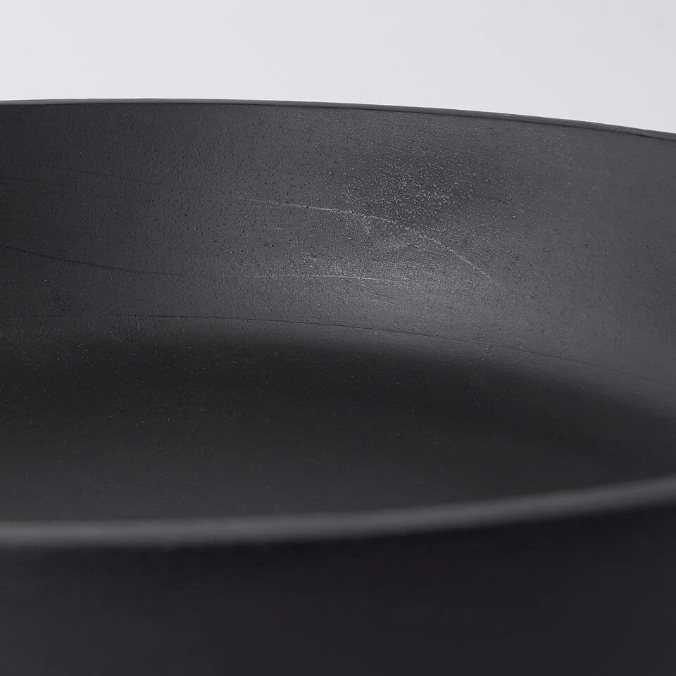 Mica Decorations Tomar Schaal - H6 X Ø26 Cm - Mangohout - Zwart 5 Mica Decorations Tomar Schaal - H6 X Ø26 Cm - Mangohout - Zwart - Afbeelding 3