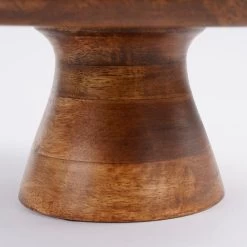 Mica Decorations Tallo Taartplateau - H10 X Ø30 Cm - Donkerbruin -Het originele servies. 1000058462 0110