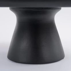 Mica Decorations Tallo Taartplateau - H10 X Ø30 Cm - Zwart 8 Mica Decorations Tallo Taartplateau - H10 X Ø30 Cm - Zwart -Het originele servies. 1000058464 0110