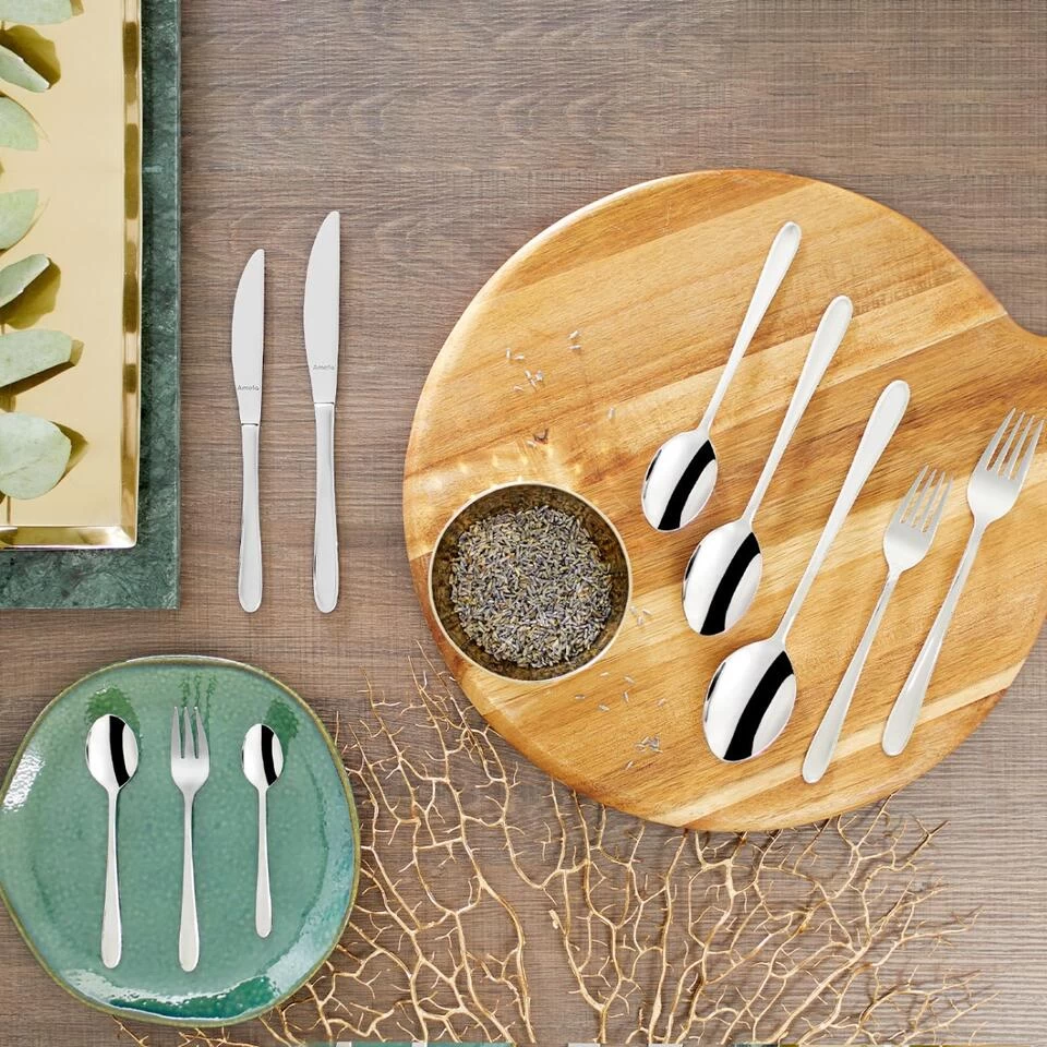 Amefa Anniversary Bestek - Set Van 56 4 Amefa Anniversary Bestek - Set Van 56 - Afbeelding 2