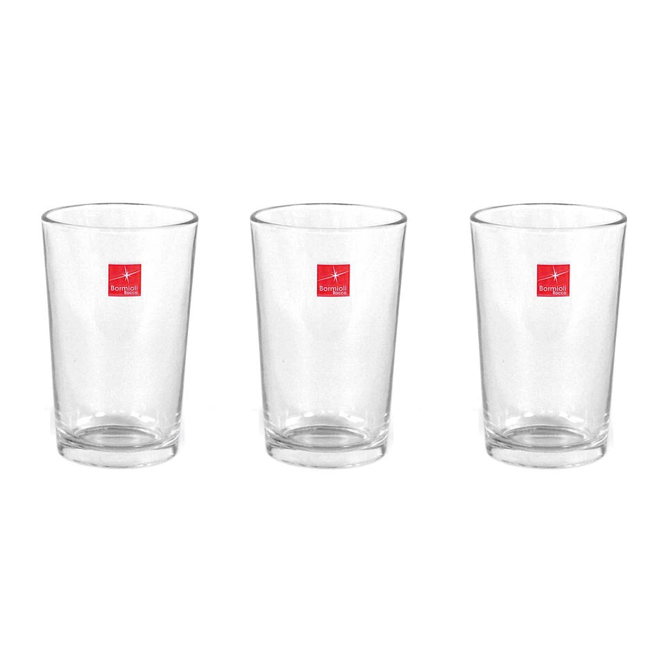 Bormioli Drinkglazen - 6 Stuks - Transparant - Glas - 200 Ml 3 Bormioli Drinkglazen - 6 Stuks - Transparant - Glas - 200 Ml