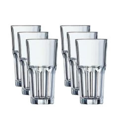 Arcoroc Longdrinkglazen Granity - 6 Stuks - Glas - 310 Ml