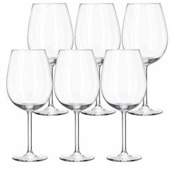 Royal Leerdam Wijnglazen Plaza - 6 Stuks - Glas - 330 Ml