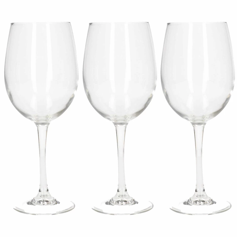 Luminarc 6x Stuks Wijnglazen Van Glas 470 Ml 3 Luminarc 6x Stuks Wijnglazen Van Glas 470 Ml