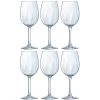 Arcoroc Wijnglazen Dolce Vina - 6 Stuks - Rode Wijn - Glas - 360 Ml