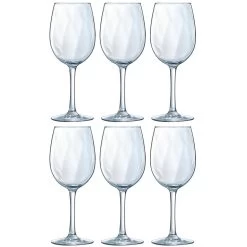 Arcoroc Wijnglazen Dolce Vina - 6 Stuks - Rode Wijn - Glas - 360 Ml