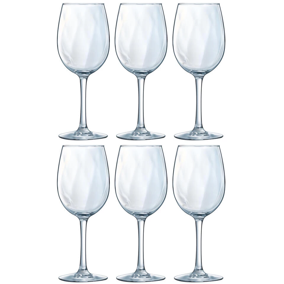 Arcoroc Wijnglazen Dolce Vina - 6 Stuks - Rode Wijn - Glas - 360 Ml 3 Arcoroc Wijnglazen Dolce Vina - 6 Stuks - Rode Wijn - Glas - 360 Ml