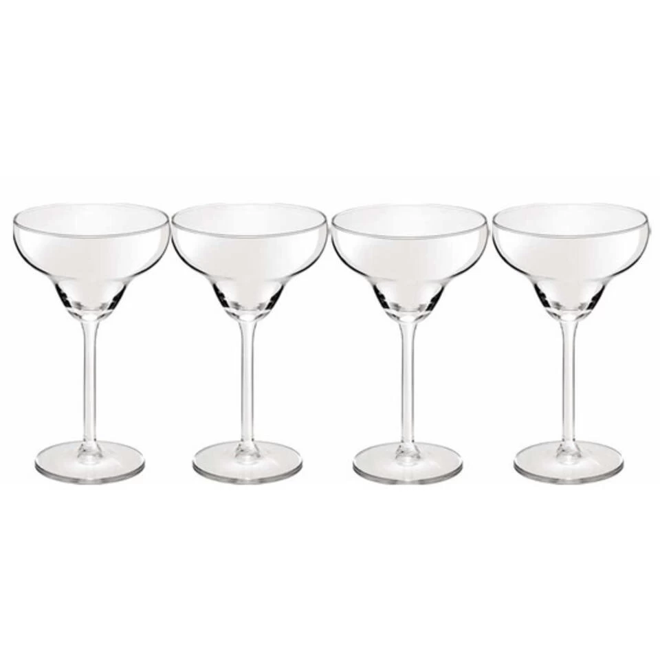 Royal Leerdam Cocktailglazen Margarita - 4 Stuks - Glas - 300 Ml 3 Royal Leerdam Cocktailglazen Margarita - 4 Stuks - Glas - 300 Ml
