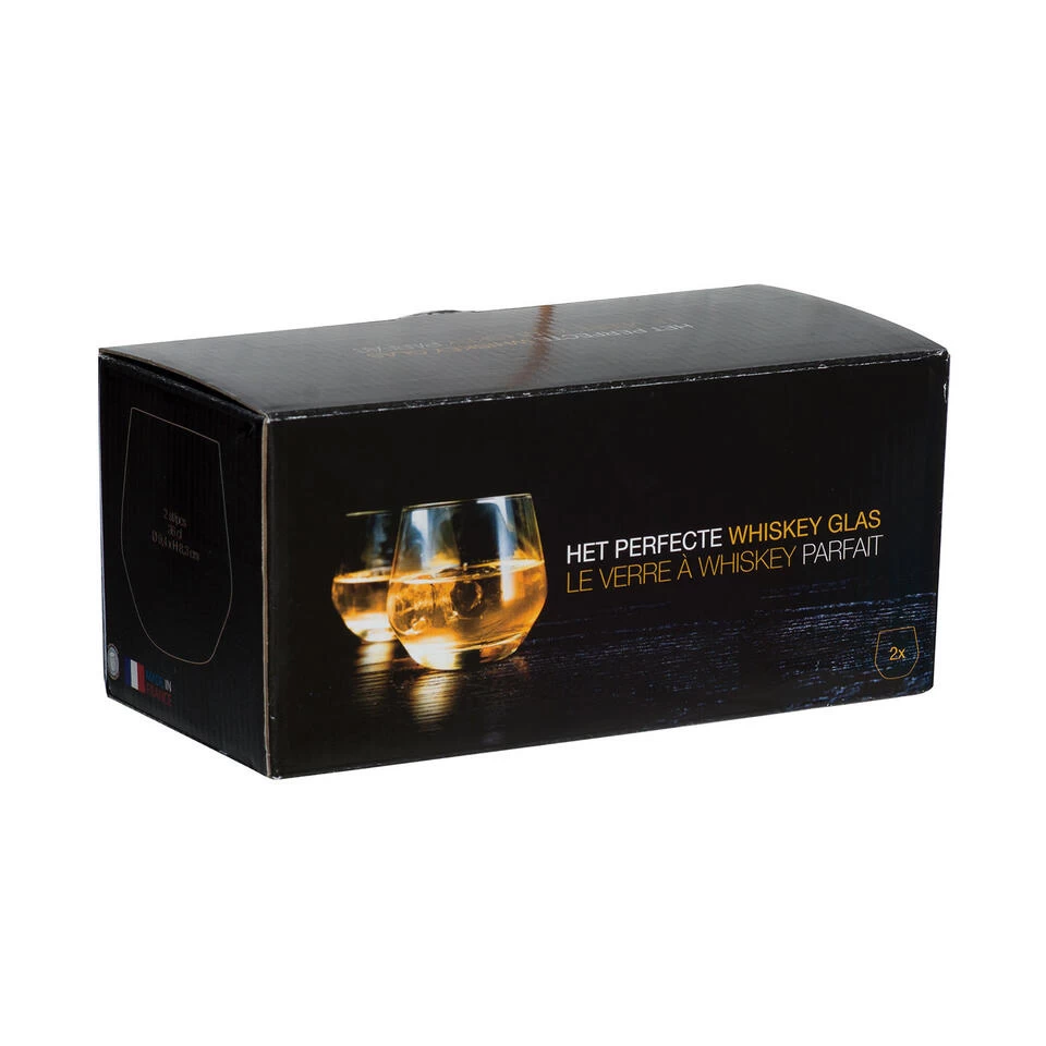 Luminarc 2x Whisky Glazen Transparant 360 Ml 4 Luminarc 2x Whisky Glazen Transparant 360 Ml - Afbeelding 2