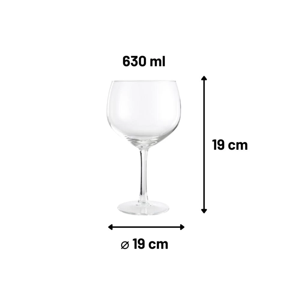 Orange85 Gin Tonic Glazen Set Van 4 630 Ml 6 Orange85 Gin Tonic Glazen Set Van 4 630 Ml - Afbeelding 4