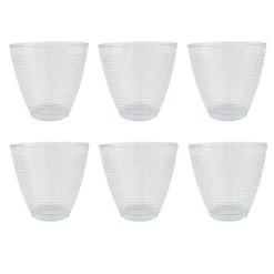 Orange85 Drinkglazen Waterglazen 6 Stuks Transparant 220ml