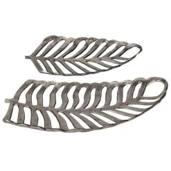 Beliani Decoratieve Schaal AMNISOS - Zilver Aluminium 7 Beliani Decoratieve Schaal AMNISOS - Zilver Aluminium -Het originele servies. 1000064722 0103