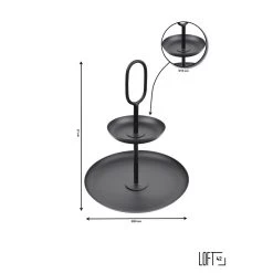 LOFT42 Paris Etagère – Metaal – 2 Laags -Het originele servies. 1000068720 0102