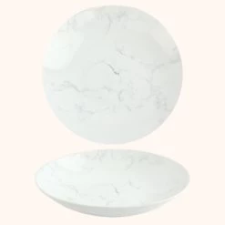 OTIX Diepe Borden Marmer 6 Stuks Pastaborden Soepborden 20 Cm Aardewerk 8 OTIX Diepe Borden Marmer 6 Stuks Pastaborden Soepborden 20 Cm Aardewerk -Het originele servies. 1000068737 0110