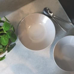 OTIX Diepe Borden Grijs Pastaborden Soepborden 6 Stuks 20cm Aardewerk 9 OTIX Diepe Borden Grijs Pastaborden Soepborden 6 Stuks 20cm Aardewerk -Het originele servies. 1000068738 0111