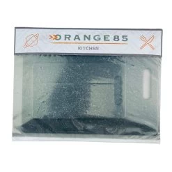 Orange85 Snijplankenset Hakbord 2 Stuks Zwart 25x15x0.8 Cm Steenlook -Het originele servies. 1000068750 0110