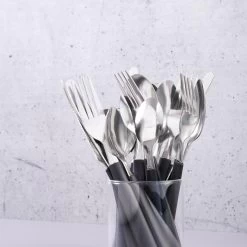 Orange85 Bestekset Met Handvat Lichtgrijs Set Van 16 Bestek -Het originele servies. 1000069096 0101