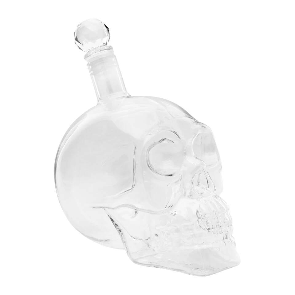 Aretica Whisky Karaf - Skull - Glas 6 Aretica Whisky Karaf - Skull - Glas - Afbeelding 4