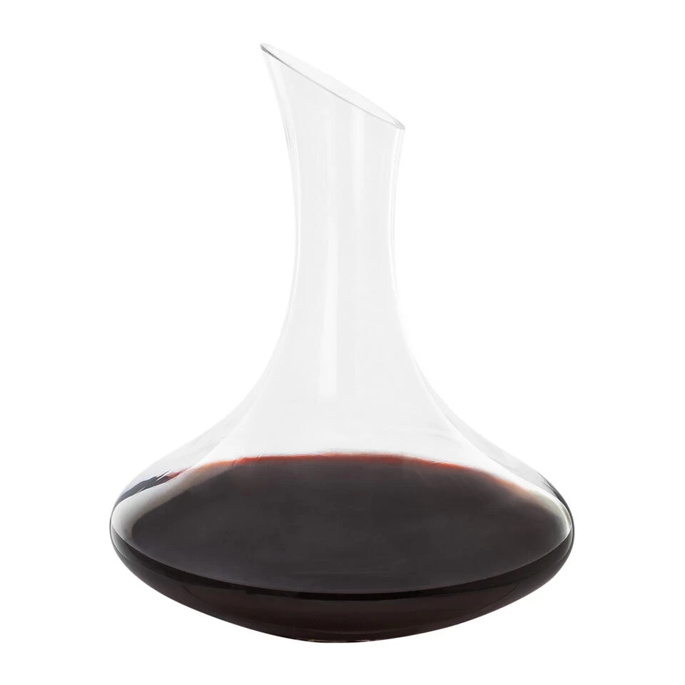 Krumble Decanteer Karaf Bol Met Smalle Hals - Glas 3 Krumble Decanteer Karaf Bol Met Smalle Hals - Glas