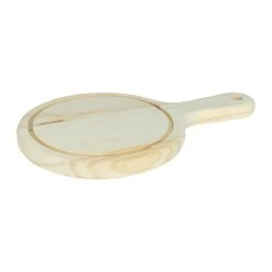 Krumble Serveerplank Rond - XS - Hout 8 Krumble Serveerplank Rond - XS - Hout -Het originele servies. 1000071552 0102