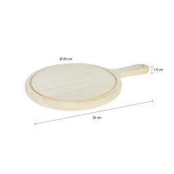 Krumble Serveerplank Rond - S - Hout 9 Krumble Serveerplank Rond - S - Hout -Het originele servies. 1000071556 0103