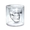 Aretica Shot Glaasje Skull Set Van 4 Glas - -Het originele servies. 1000071594