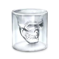 Aretica Shot Glaasje Skull Set Van 4 Glas -