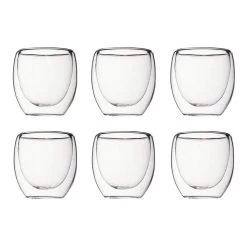 Krumble Espresso Glas Dubbelwandig Set Van 6