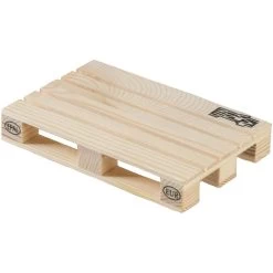 Labyrinth Palette Trivet - Houten Onderzetter Voor Pannen (19x12,8) 8 Labyrinth Palette Trivet - Houten Onderzetter Voor Pannen (19x12,8) -Het originele servies. 1000072329 0103