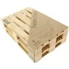 Labyrinth Palette Trivet - Set Van 2 Houten Onderzetters Voor Pannen (19x12,8) -Het originele servies. 1000072331