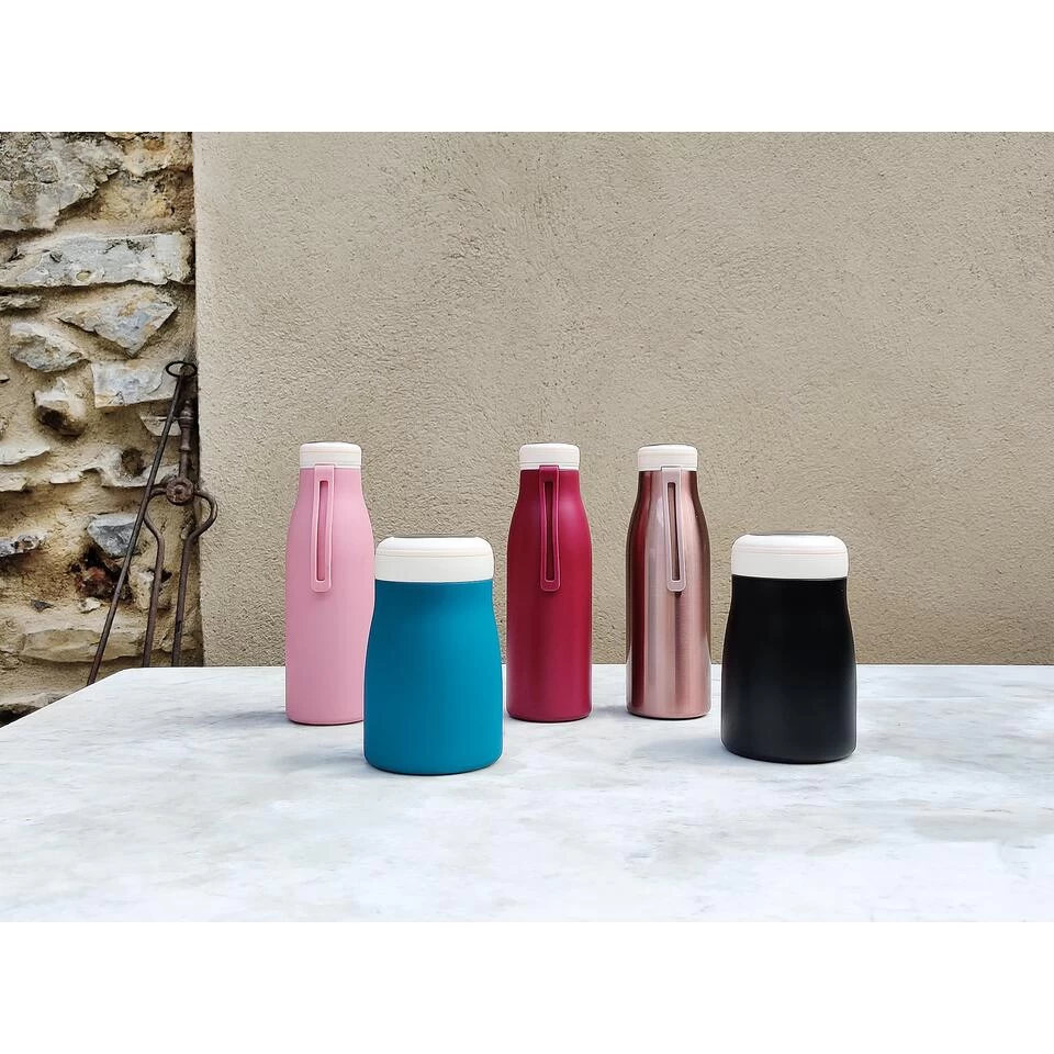 Ecoffee Cup Local Fluff Warm/Koud Dubbelwandig Thermosfles - 500 Ml - Roze 6 Ecoffee Cup Local Fluff Warm/Koud Dubbelwandig Thermosfles - 500 Ml - Roze - Afbeelding 4