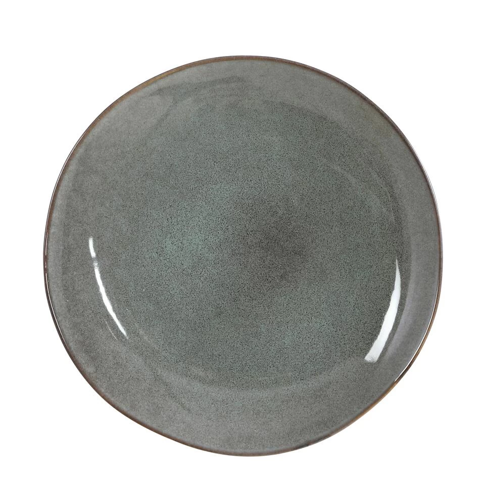 Mica Decorations Tabo Dinerbord - Ø26,5 Cm - Groen 3 Mica Decorations Tabo Dinerbord - Ø26,5 Cm - Groen