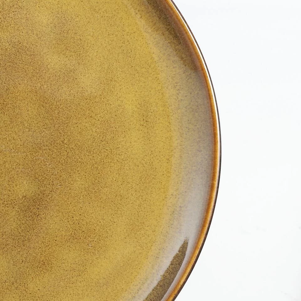 Mica Decorations Tabo Dinerbord - Ø26,5 Cm - Oker 4 Mica Decorations Tabo Dinerbord - Ø26,5 Cm - Oker - Afbeelding 2