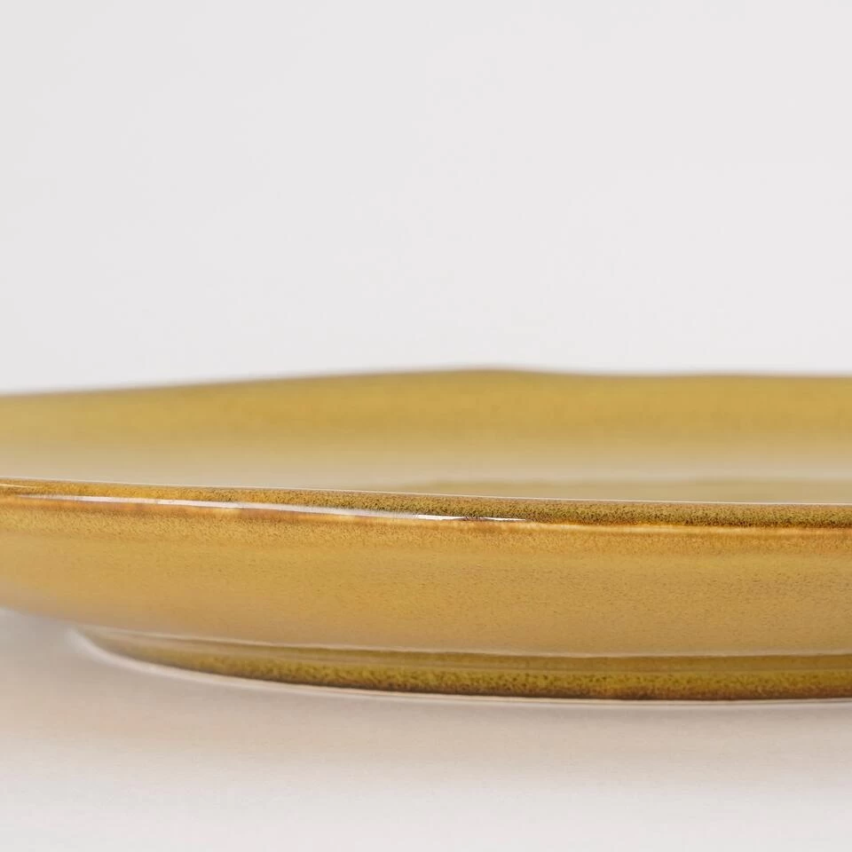 Mica Decorations Tabo Dinerbord - Ø26,5 Cm - Oker 5 Mica Decorations Tabo Dinerbord - Ø26,5 Cm - Oker - Afbeelding 3