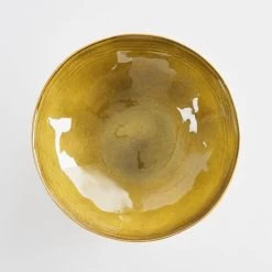 Mica Decorations Tabo Schaal - H9 X Ø30,5 Cm - Oker -Het originele servies. 1000077192 0102