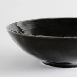 Mica Decorations Tabo Schaal - H7,5 X Ø23,5 Cm - Zwart -Het originele servies. 1000077195 0101