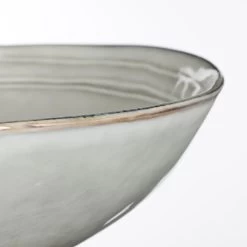 Mica Decorations Tabo Schaal - H9 X Ø30,5 Cm - Grijs -Het originele servies. 1000077200 0102