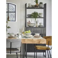 Mica Decorations Tabo Schaal - H9 X Ø30,5 Cm - Grijs -Het originele servies. 1000077200 0103