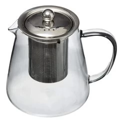 Secret De Gourmet - Theepot - Glas/rvs - Met Filter - 800 Ml -Het originele servies. 1000077209 0100