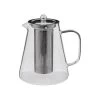 Secret De Gourmet - Theepot - Glas/rvs - Met Filter - 1300 Ml -Het originele servies. 1000077210