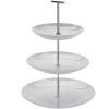 Merkloos Excellent Houseware Etagere - 3 Lagen - Wit - Porselein - 36 Cm Hoog -Het originele servies. 1000077216